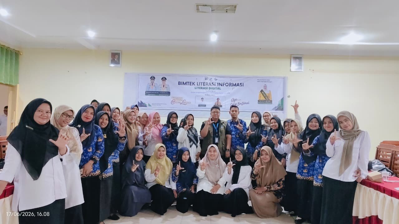 Cerdas Digital Sejak Dini: Relima Perpusnas RI Lokus Sijunjung Latih Guru SD & SMP Saring Informasi