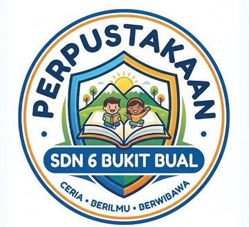 Logo PERPUSTAKAAN SEKOLAH DASAR NEGERI 6 BUKIT BUAL